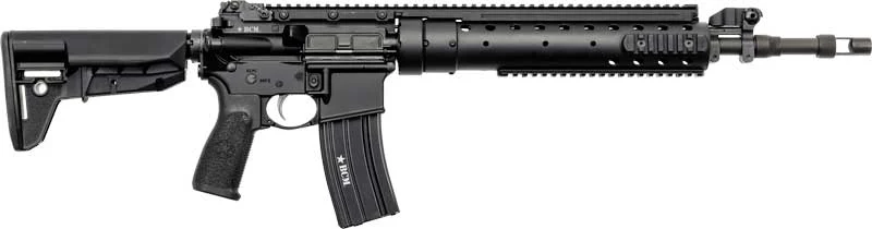 BCM MK12 MOD-0 5.56 NATO 18 inch black rifle with 30-round magazine