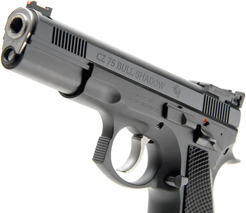 CZ-USA CZ 75 Bull Shadow Accu 9mm black pistol right-side view