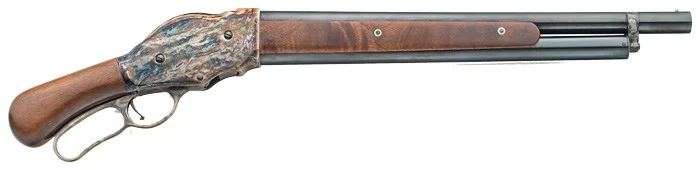Chiappa 1887 Mare's Leg 12GA 18.5in blued barrel color case-hardened receiver walnut pistol grip