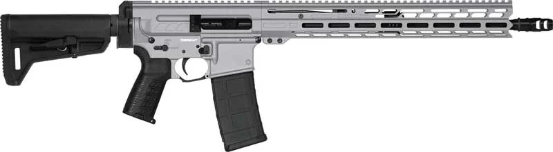 CMMG Dissent MK4 9mm 16.1in Cerakote Titanium rifle