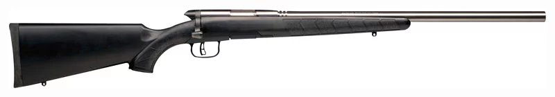 Savage B.Mag .17 WSM bolt-action rifle 22 in heavy stainless barrel black synthetic stock