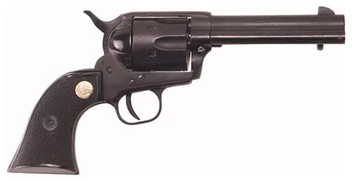 Cimarron Plinkerton .22 LR 6-shot revolver, 4.75 in barrel, checkered black polymer grips