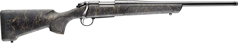 Bergara B-14 Stoke Compact .243 Win 20 inch threaded bolt-action rifle, black synthetic stock