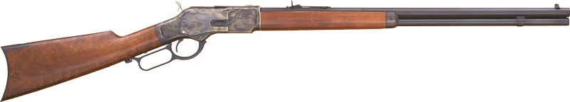 Cimarron 1873 Sporting 24-inch octagon blued rifle with walnut stock