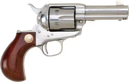 Cimarron Thunderer revolver 3.5in stainless finish with walnut birdshead grip