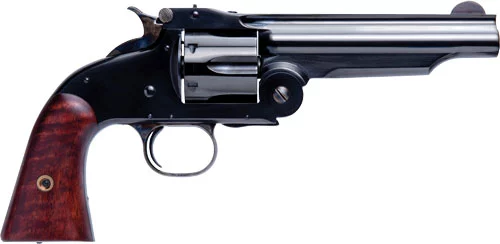 Cimarron No.3 American 5 inch blued revolver .44 S&W Special with walnut-style grips