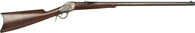 Cimarron 1885 High Wall .38-55 Winchester 30in octagonal blued barrel walnut stock