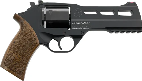 Chiappa Rhino 50SAR .357 Magnum 5 inch revolver black finish with walnut grips