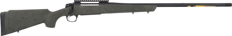 CVA Cascade 7mm PRC rifle, 24-inch Cerakote threaded barrel, OD green synthetic stock