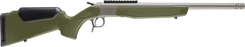 CVA Scout TD V3 .350 Legend 20-inch stainless rifle with OD green synthetic stock