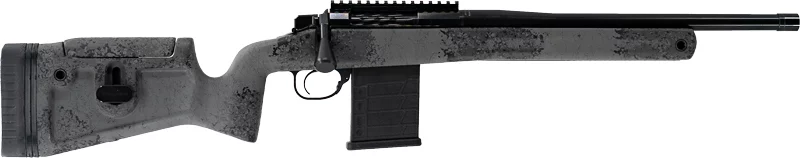 Faxon FX700SA Hunter Rifle 8.6 Blackout 16 inch Grayboe Phoenix stock grey splash camo