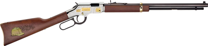 Henry Golden Boy American Construction Tribute 20in octagon barrel engraved receiver walnut stock