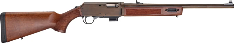 Henry Homesteader 9mm 16.37in threaded rifle brushed bronze with walnut stock