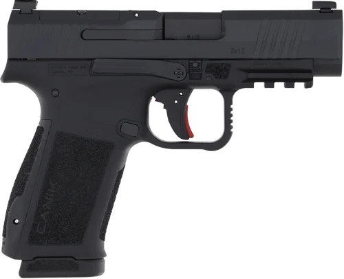 Canik METE MC9 LS 9mm black polymer-frame pistol, optics-ready
