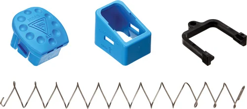 Ghost MOAB magazine extension for Glock Gen 1-5, blue polymer, +6 rounds