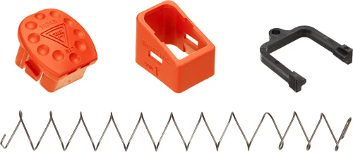 Ghost MOAB magazine extension for Glock Gen 1-5, orange, +6 rounds