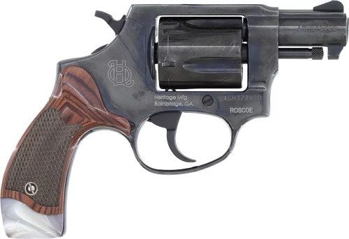 Heritage Arms Roscoe .38 Special 2-inch blued revolver 5-round