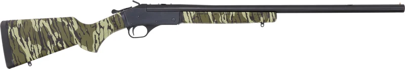 JTS Lonestrike 20 Gauge 26-inch single-shot shotgun with camo synthetic stock