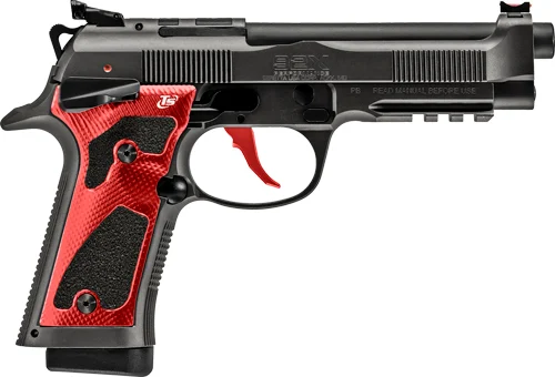Beretta 92X Performance Carry Optic 9mm pistol with 4.9in barrel and graphite gray Tinitec finish
