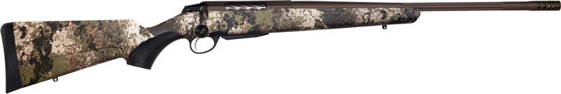 Tikka T3X Veil Wideland 7MM PRC 24.3in bolt-action rifle with synthetic camo stock