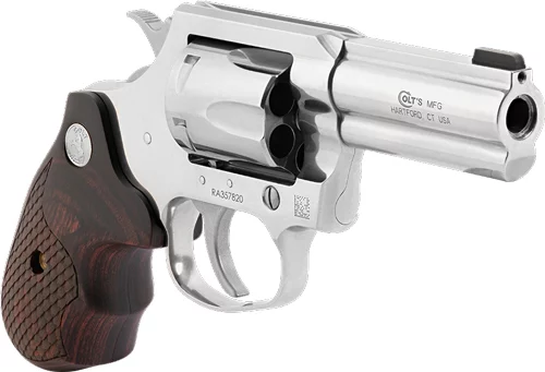 COLT King Cobra .357 Mag 3-inch stainless revolver, 6-round, TALO snake-scale walnut grips