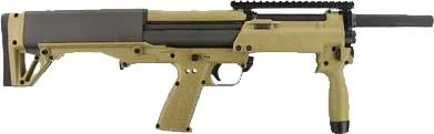 KelTec KSG-NR 12 Gauge compact pump shotgun 18.5in barrel tan synthetic stock black metal
