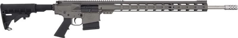 Great Lakes GL10 .243 Winchester 24in semi-auto rifle with Tungsten Cerakote finish