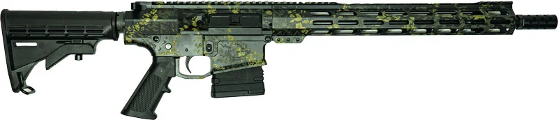 Great Lakes GLFA AR10 .308 16-inch lichen black camouflage rifle bundle