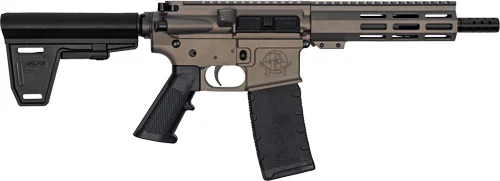 Great Lakes GLFA 223 Wylde braced pistol 7.5in tungsten Cerakote