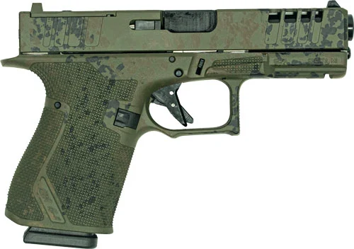 Great Lakes GLFA 19 Striker 9mm lichen green pistol bundle with 3 knives