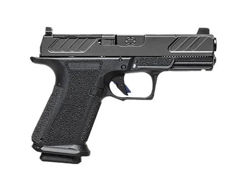 Shadow Systems MR920 LE 9mm pistol, black polymer frame, optic-ready, includes two magazines