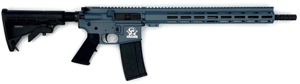 Great Lakes GL15 16in .223 Wylde AR-15 blue titanium Cerakote nitride barrel