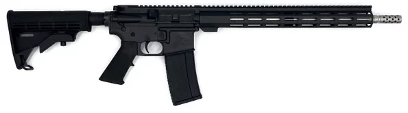 Great Lakes GL-15 AR-15 .223 Wylde 16 inch stainless barrel black/bi-tone rifle with 30rd magazine