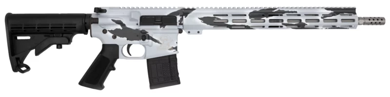 Great Lakes GL-15 .223 Wylde 16-inch Pursuit Snow Camo AR rifle