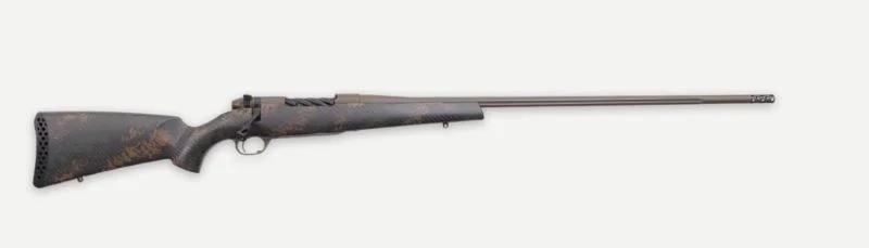 Weatherby Mark V Backcountry 2.0 338 WBY RPM rifle in Patriot Brown Cerakote, right-hand
