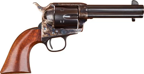 Cimarron P-Model Old Model 4.75-inch blued single-action revolver with walnut grip
