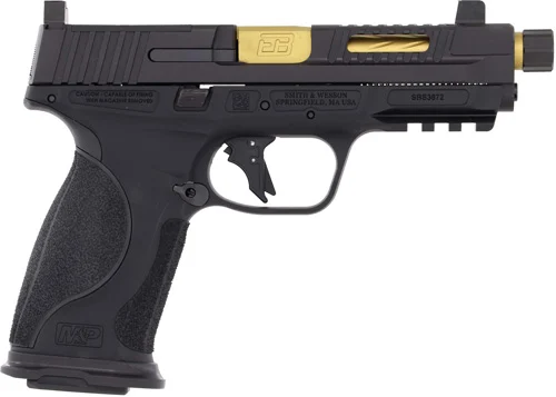 Ed Brown Fueled M&P Metal F1 9mm pistol with two 17-round magazines, black finish