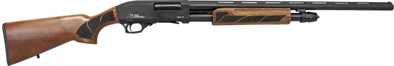 Iver Johnson 12 Gauge pump shotgun with 30-inch barrel and walnut field stock