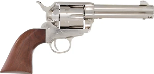 Cimarron Pistolero 9mm 4.75in Nickel Revolver