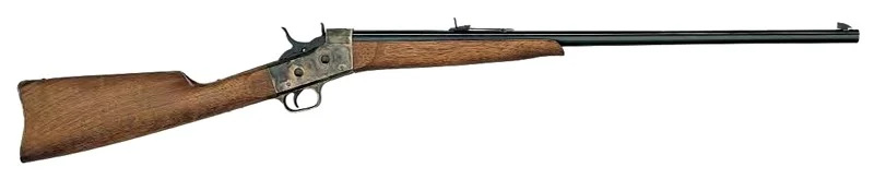 Pedersoli Sporting .30-30 Rolling Block rifle with 28-inch blued barrel and walnut stock