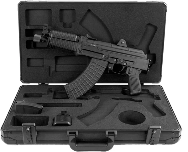 Arsenal SAM7K-56 7.62x39 pistol with hard case and magazines