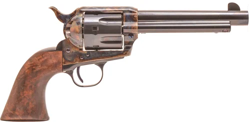 Standard Manufacturing SAR HGR .45 Long Colt 4.75in revolver with case-colored frame and wood one-piece grip