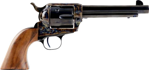 Standard Manufacturing SAR HGR .45 Long Colt 5.5in single-action revolver case-colored frame blued barrel wood grip