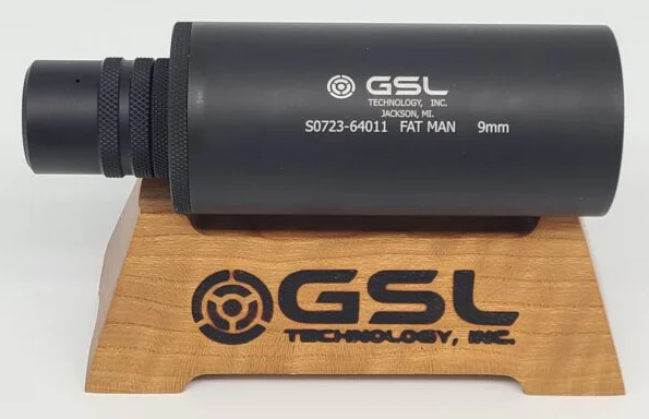 Gsl Suppressor Fatman 9MM Tri Lock