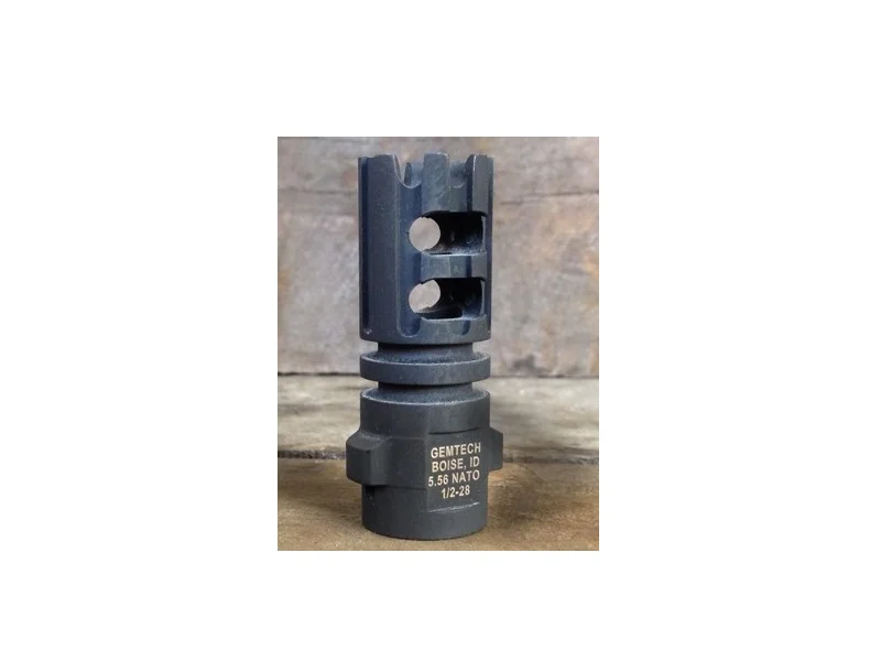 Gemtech QuickMount 5.56mm muzzle brake 1/2-28 black