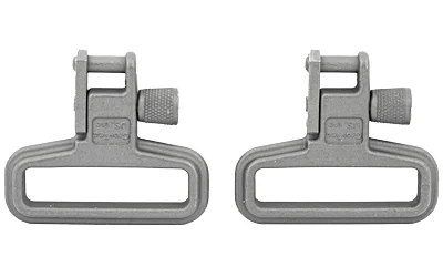 GrovTec Mil-Force 1.25 inch sling swivel set in black zinc phosphate