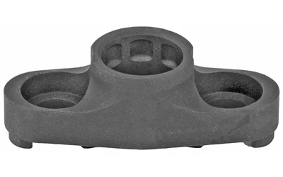 GrovTec M-LOK flanged push button base non-rotating black sling swivel mount
