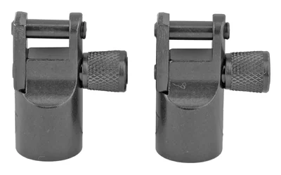 GrovTec Push Button Base to Swivel Stud Adaptor in black-oxide steel