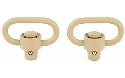 GrovTec push button swivels Cerakote desert sand 1-1/4 inch 2-pack