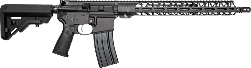 Battle Arms Development Workhorse rifle .223 Wylde 16-inch black, right-side view